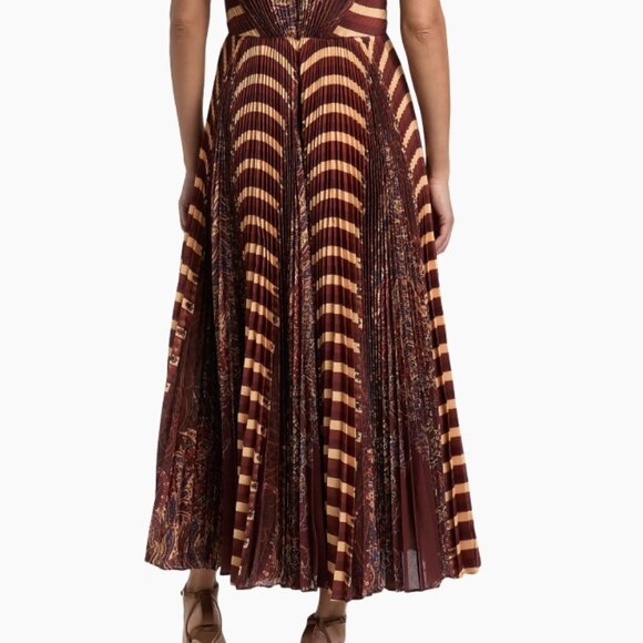 NWT ULLA JOHNSON Violeta Midi Dress in Topaz XS $1,100 - Picture 5 of 10